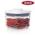 【OXO】POP按壓保鮮盒-正方0.4L(一指開關／食材收納／省力／安全／方便／好用) 歷史價格詳細信息