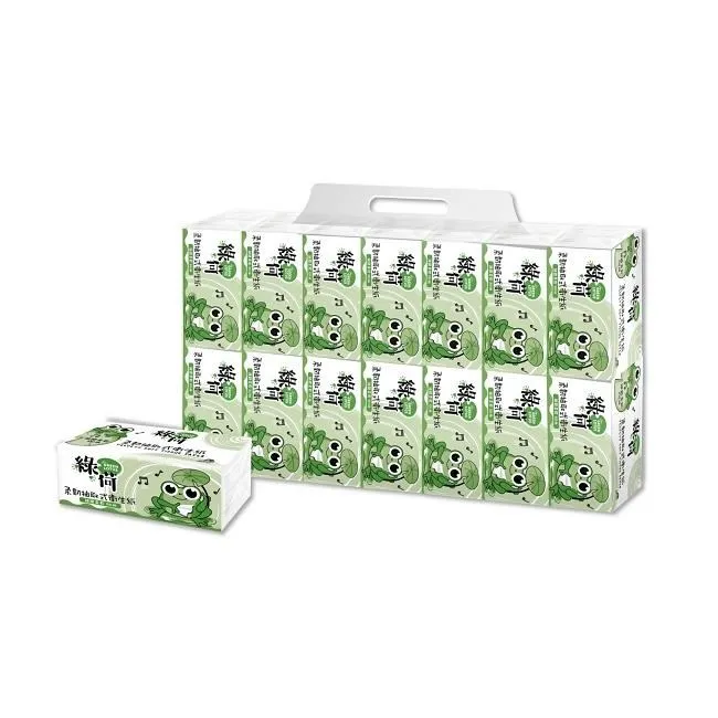 綠荷柔韌抽取式花紋衛生紙150抽X84包/箱 歷史價格詳細信息
