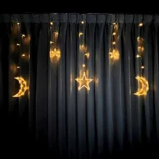 星星月亮造型燈戶外防水led景觀燈打卡點廣場裝飾夜景燈光 歷史價格詳細信息