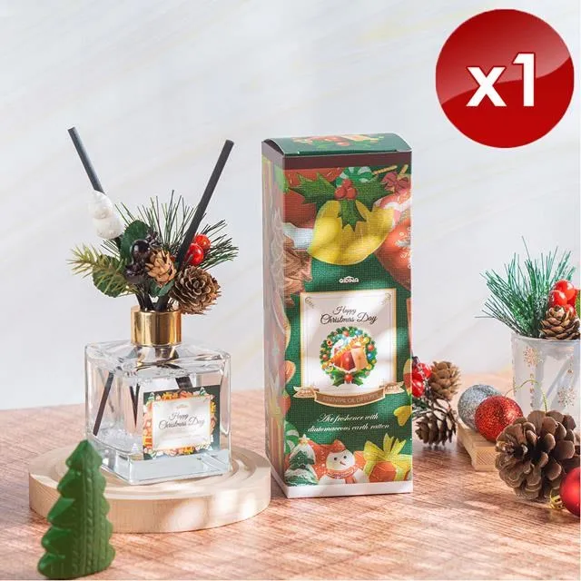 【QiMart】MIT聖誕繽紛款法國精油珪藻土擴香瓶(200ml/瓶)-1入組 歷史價格詳細信息