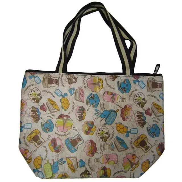 Coolerbag 提袋野餐外帶保溫保冷野餐袋手提超輕防水尼龍布內鋁箔保溫冷簡易 歷史價格詳細信息