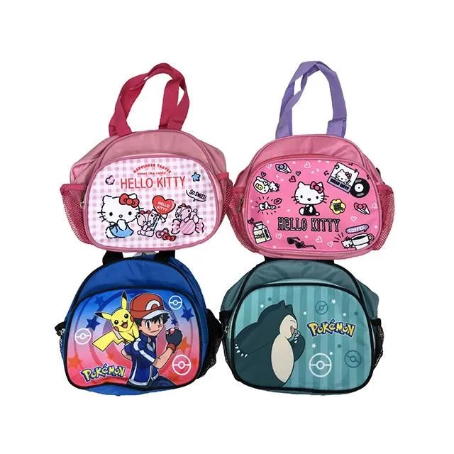 KITTY.寶可夢餐袋便當袋正版授權商品防水尼龍布可水瓶網袋國家安檢標準 歷史價格詳細信息