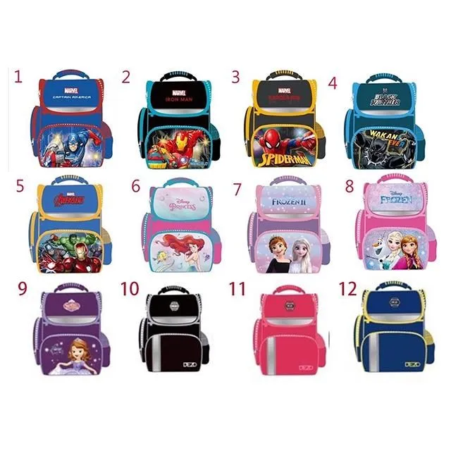 鋼鐵人.冰雪奇緣.蜘蛛人.人魚公主.玩具總動員.美國隊長後背書包背心設計胸扣 歷史價格詳細信息