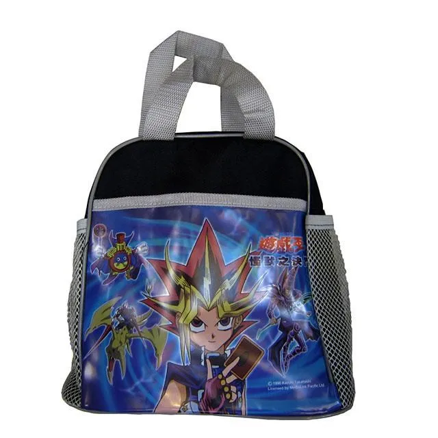 遊戲王 餐袋便當袋正版授權公司貨商品防水尼龍布材質可放水瓶網袋國家安檢標準 歷史價格詳細信息