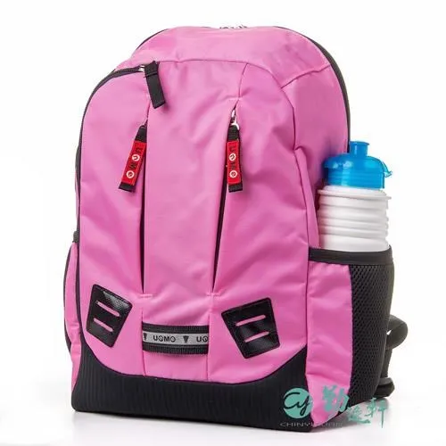 【UnMe】輕巧雪貂貓造型單層後背書包/鏡面桃粉 歷史價格詳細信息