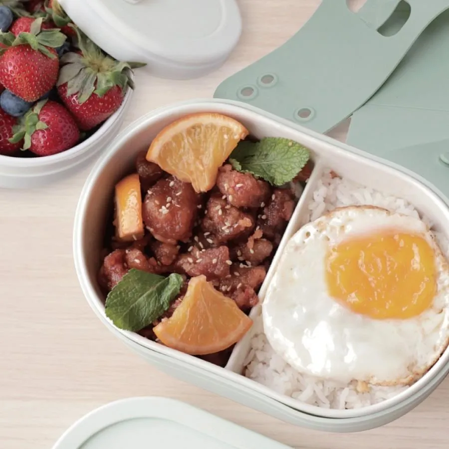 【SWANZ 天鵝瓷】芯動便當盒PLUS 650ml 分隔(共8色) 歷史價格詳細信息