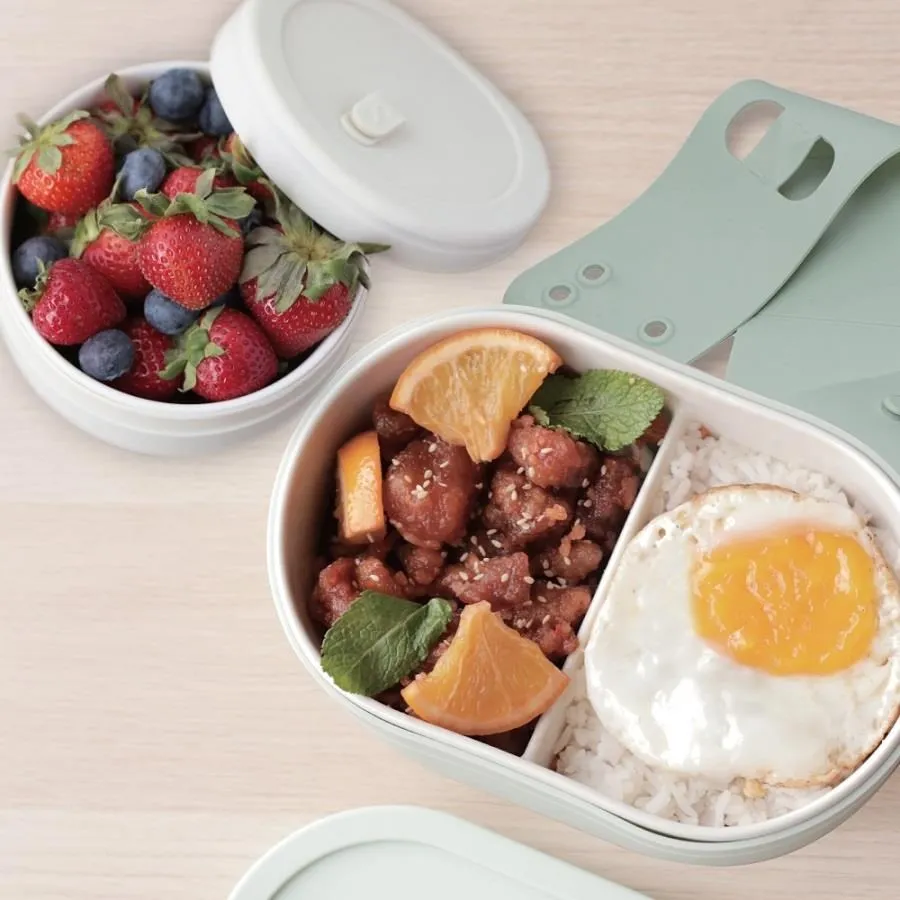 【SWANZ 天鵝瓷】芯動便當盒PLUS 650ml 分隔(共8色) 歷史價格詳細信息