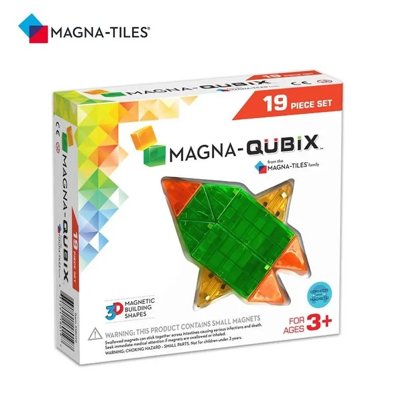 Magna-Tiles Magna-Qubix 彩色透光磁力積木32片 歷史價格詳細信息
