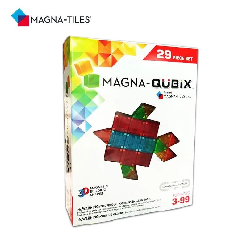 Magna-Tiles Magna-Qubix 彩色透光磁力積木32片 歷史價格詳細信息