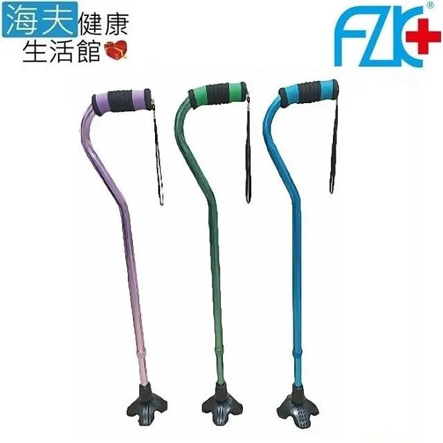 富士康醫療用手杖(未滅菌)【海夫健康生活館】鋁合金 雙色握把四腳拐 大爪/小爪 歷史價格詳細信息