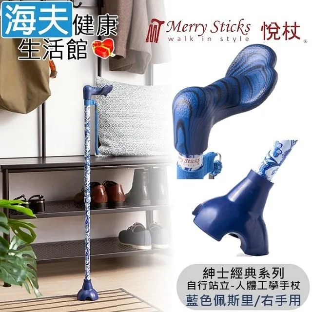 Merry Sticks 悅杖 自立式人體工學手杖-酒紅莊園 (右手用) (單支)【杏一】 歷史價格詳細信息