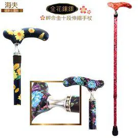 【海夫健康生活館】手杖 輕合金/折疊伸縮/專利自調整防滑杖頭(TOP-WBG-51) 歷史價格詳細信息