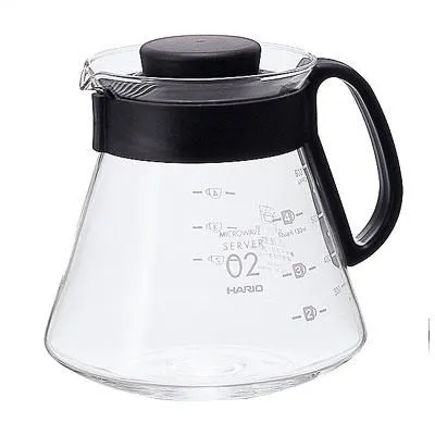 【HARIO】V60經典耐熱玻璃咖啡壺600ml(XVD-60B) 歷史價格詳細信息