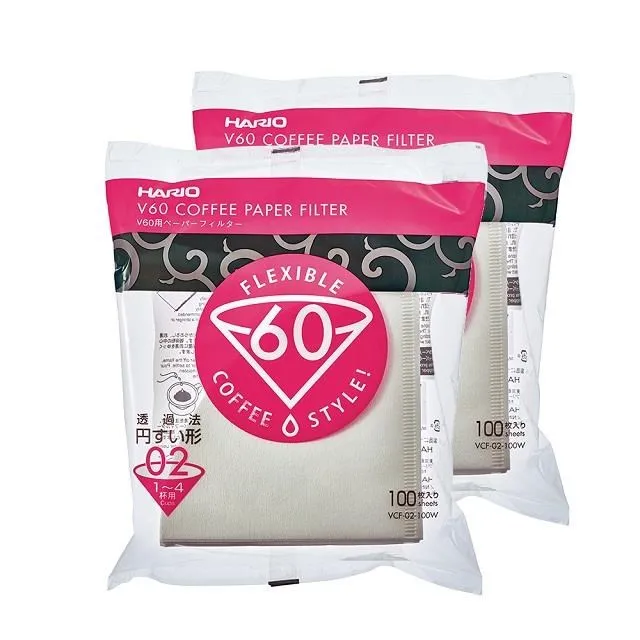 【HARIO】V60濾紙100袋裝01（原色/白色） 2入組 歷史價格詳細信息