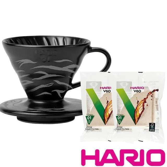 【HARIO】V60虎紋濾杯-黑色 限量 VDC-01-BDR-EX 歷史價格詳細信息