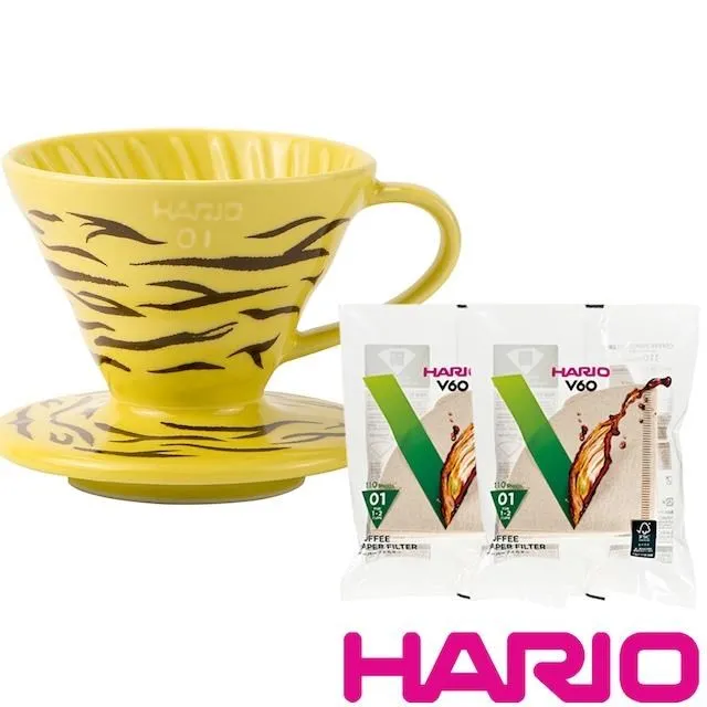 【HARIO】V60虎紋濾杯-黑色 限量 VDC-01-BDR-EX 歷史價格詳細信息