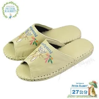 【Croissant 科羅沙】Peter Rabbit 比得兔室內鞋 雙色花兔顏皮拖 紅25CM 歷史價格詳細信息