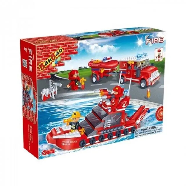 【BanBao 積木】消防系列-水上救援隊 8312 歷史價格詳細信息