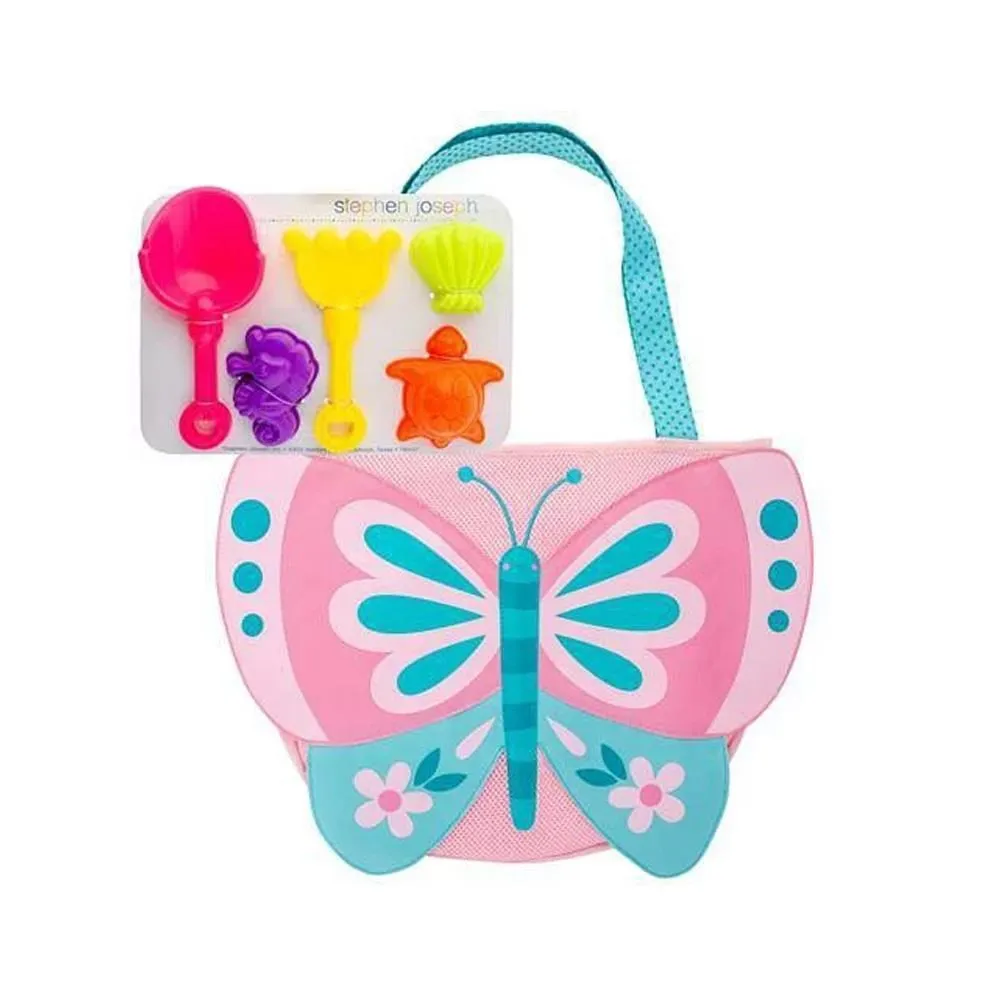 Stephen Joseph 沙灘收納包(含沙灘玩具)-鯊魚[免運費] 歷史價格詳細信息