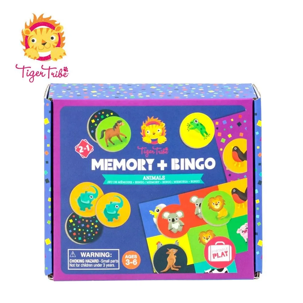 【Tiger Tribe】記憶賓果盒-動物 歷史價格詳細信息
