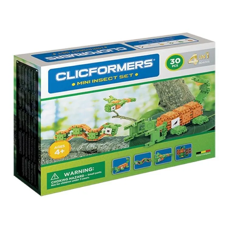 【CLICFORMERS】可立扣益智建構片迷你組-動物 (30片) ACT06372 歷史價格詳細信息
