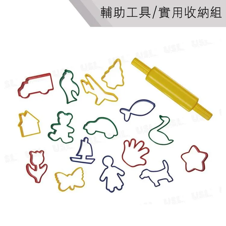 USL遊思樂 黏土模具 黏土滾刀 台灣製造 黏土造型 早教啟蒙 手眼協調《OBL歐貝莉》 歷史價格詳細信息