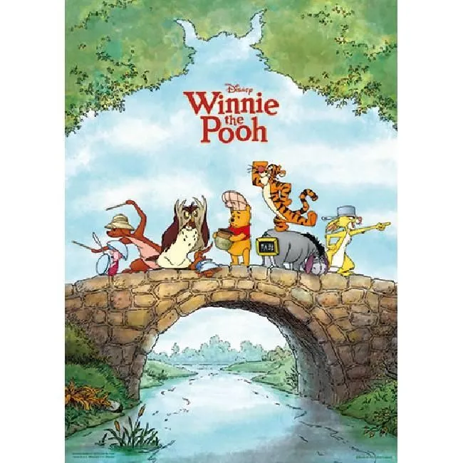 Winnie The Pooh【典藏海報系列】小熊維尼拼圖520片 歷史價格詳細信息
