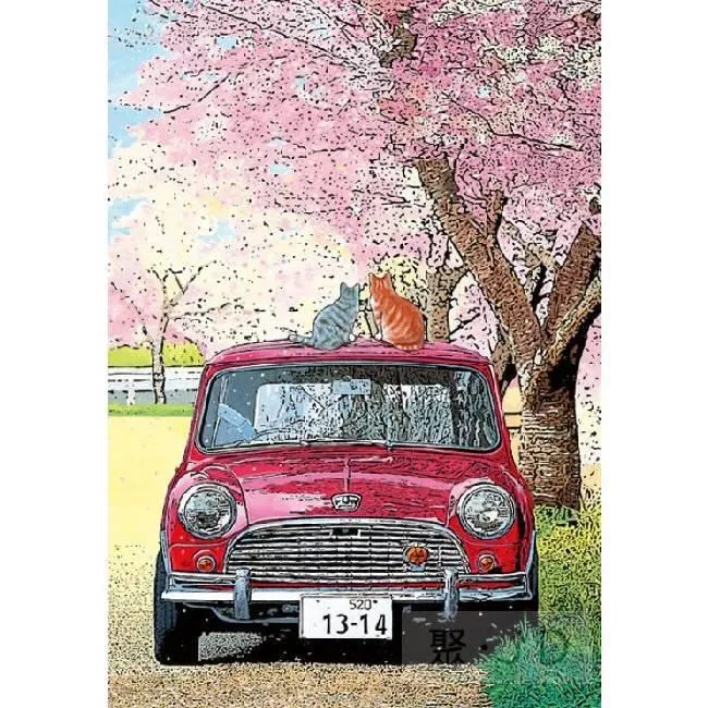 【台製拼圖】林宗範夜光系列 - K25-028 迎接春的到來 520片拼圖 歷史價格詳細信息