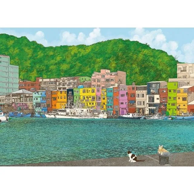 【台製拼圖】25-012 Iris色鉛筆創作 閱讀森林 彩虹樹屋 (520片) 歷史價格詳細信息