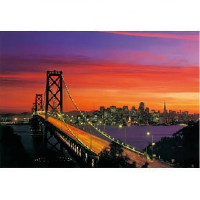 P2-HM1000-158 舊金山金門大橋夜光拼圖1000片 歷史價格詳細信息