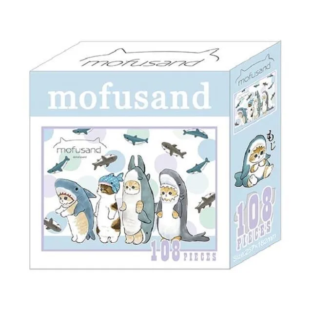 貓福珊迪 鯊魚裝 娃娃 (40公分) 抱枕 插畫 貓咪 小貓 鯊魚貓 Mofusand (A款) 歷史價格詳細信息