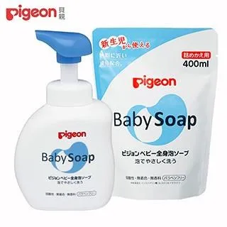 日本製 貝親 Pigeon 柔和泡沫洗臀乳 直接擦拭 不需沖洗 350ml❤JP 歷史價格詳細信息