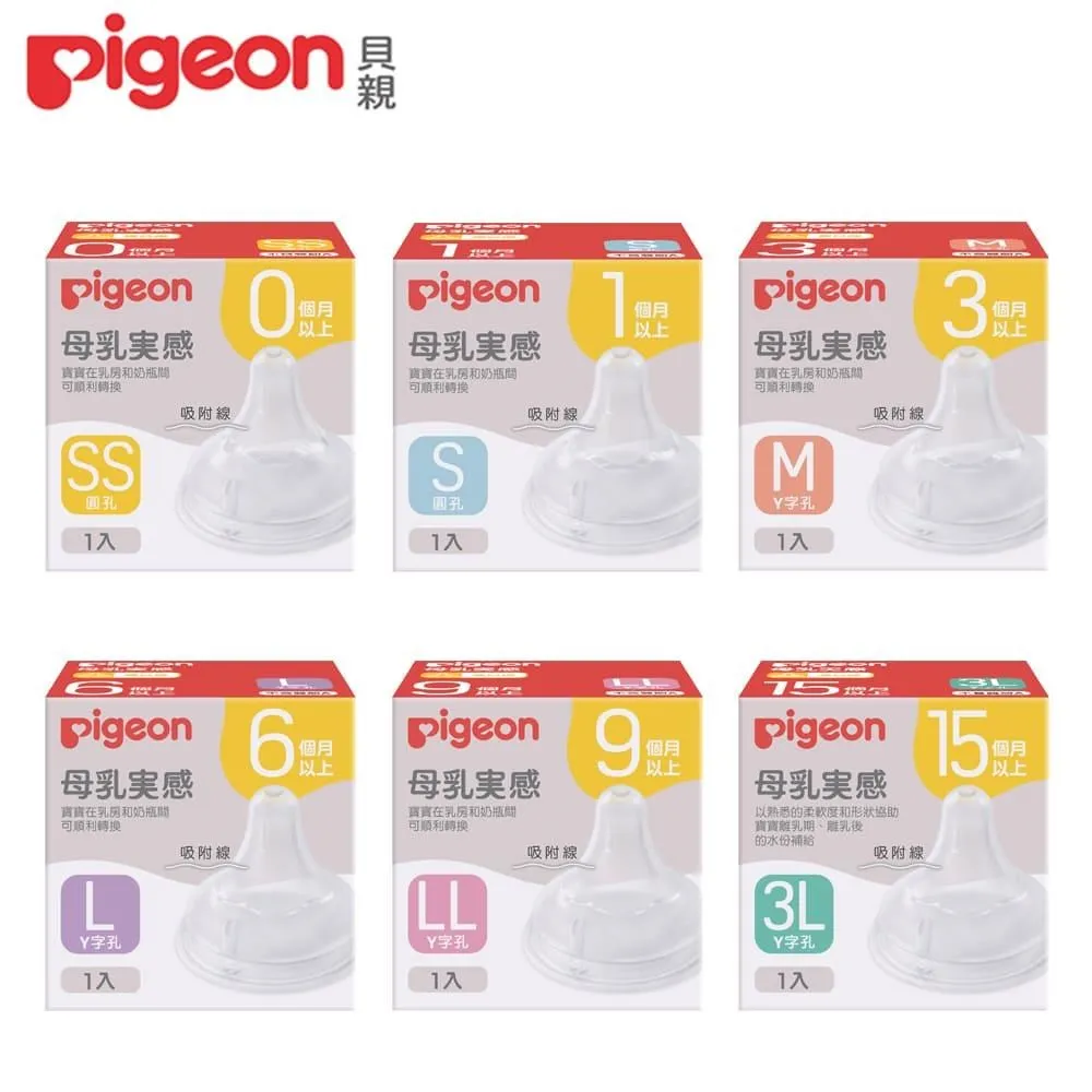 貝親 PIGEON 第三代寬口母乳實感奶嘴(SS、S、M、L、LL、3L) 歷史價格詳細信息