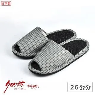 日本CROISSANT皮製女用休閒楔形涼鞋(女段)4592黑M=23~23.5cm-零碼出清 歷史價格詳細信息