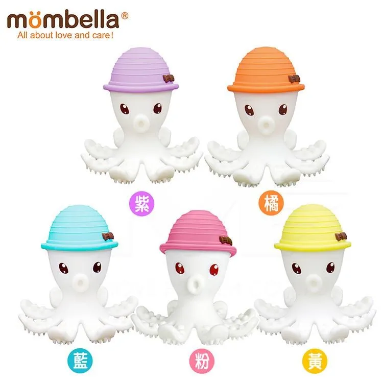 mombella 樂咬咬章魚固齒器 盒蓋裝(4色) 歷史價格詳細信息