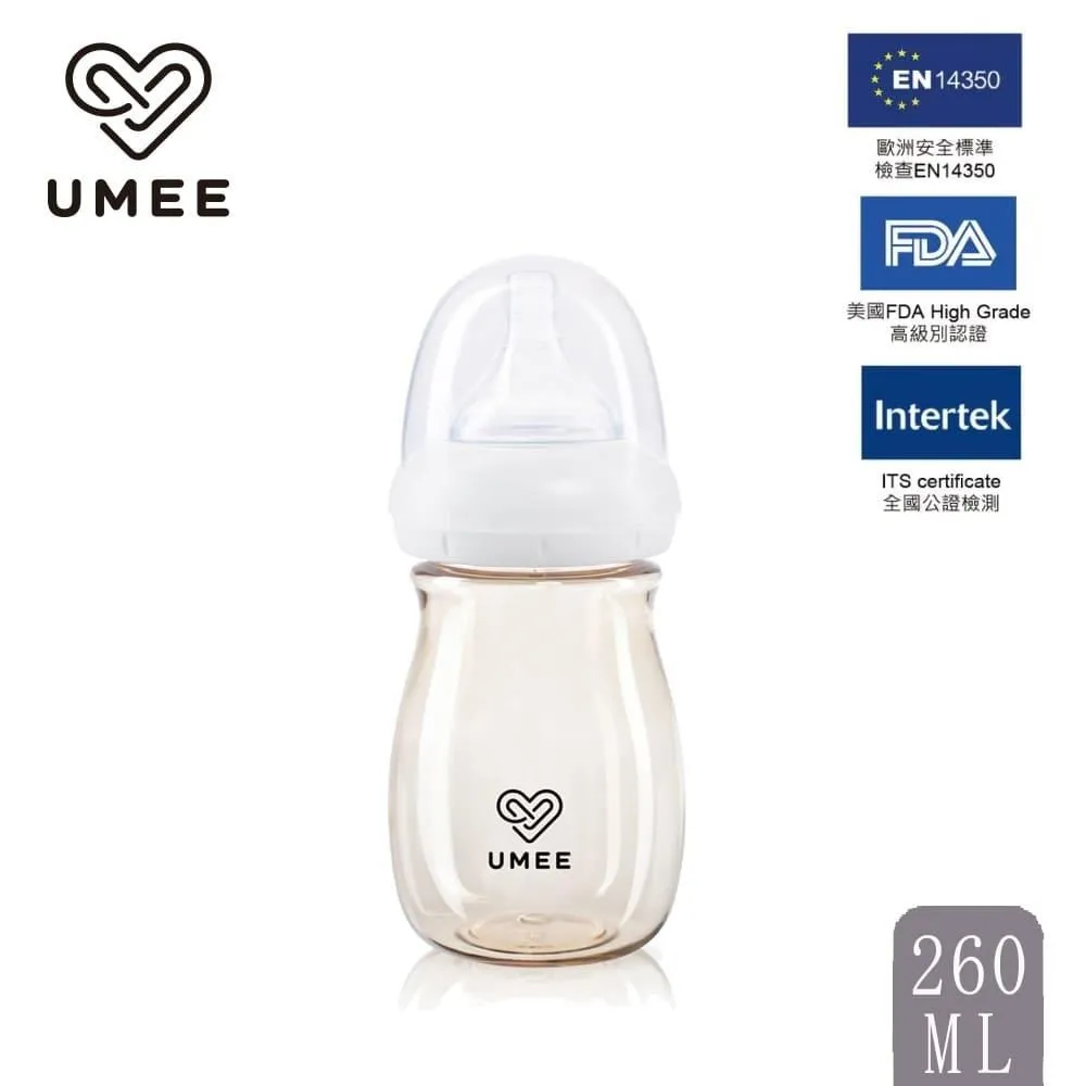 荷蘭 UMEE PPSU寬口防脹氣奶瓶260ml【麗兒采家】 歷史價格詳細信息