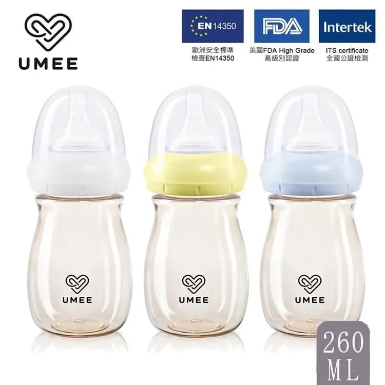 荷蘭 UMEE PPSU寬口防脹氣奶瓶260ml【麗兒采家】 歷史價格詳細信息
