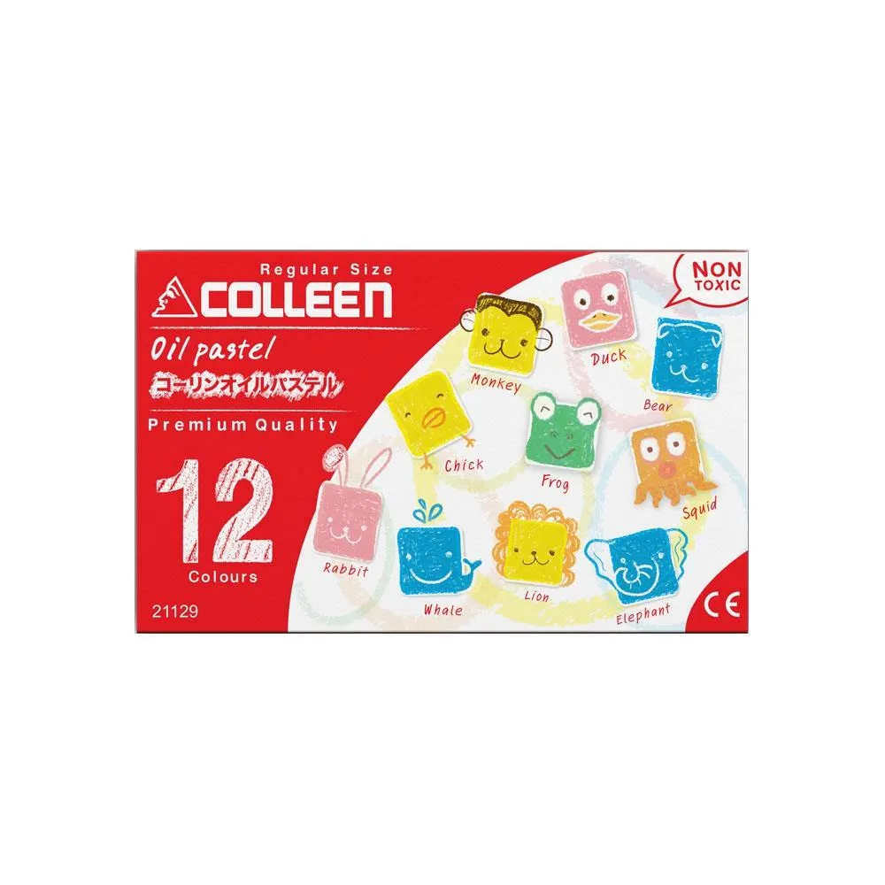 【COLLEEN】可力粗大蠟筆 16色 12盒入/箱 JC-16 歷史價格詳細信息