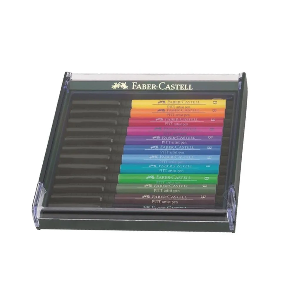 【Faber-Castell】輝柏 PITT藝術筆 標準色系/ 盒 167103 歷史價格詳細信息