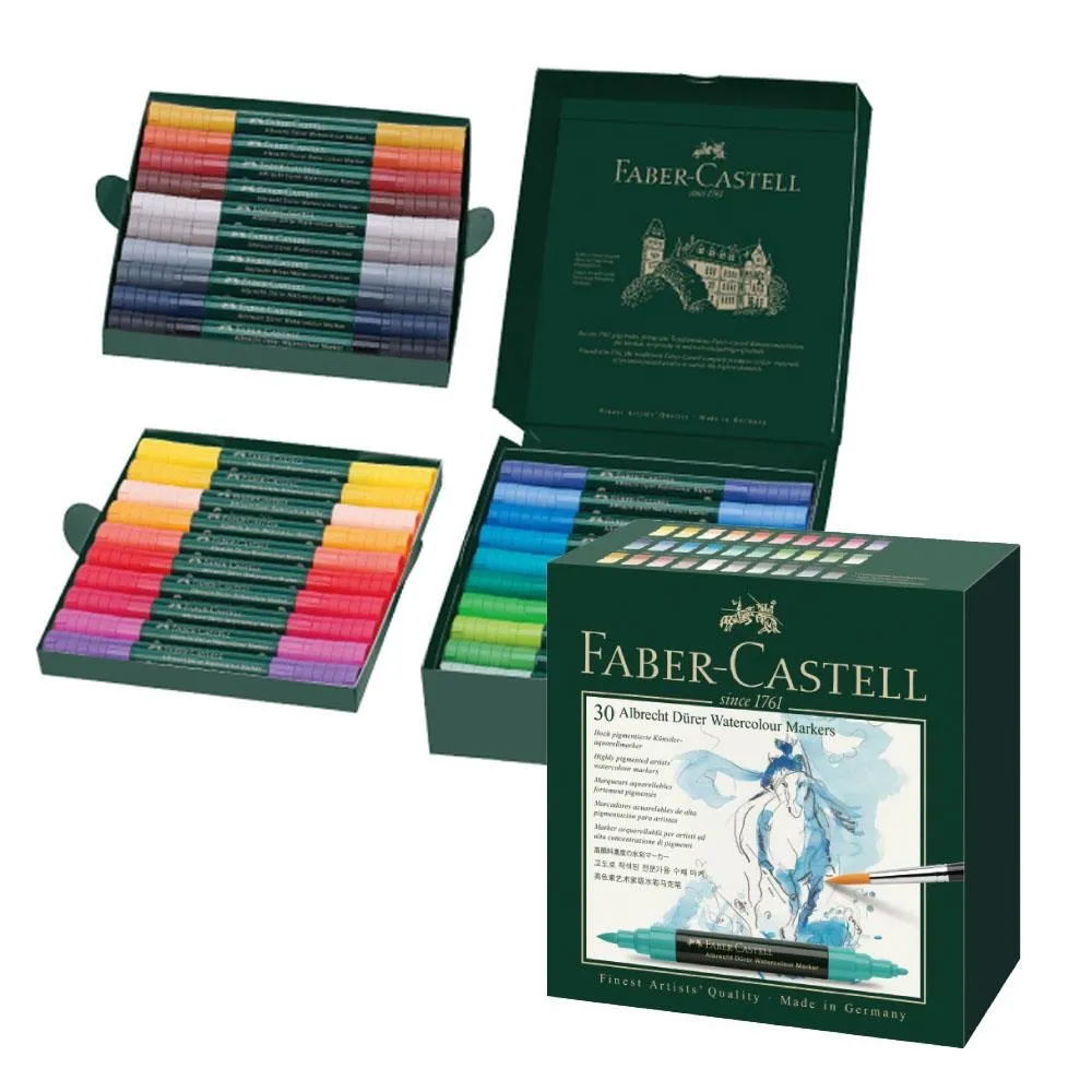 【Faber-Castell】 雙頭 水染 彩繪筆 6支入-Flowers 花漾 歷史價格詳細信息