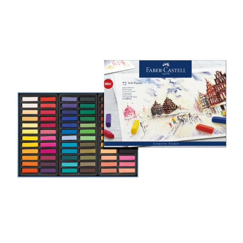 【Faber-Castell】輝柏 創意工坊軟性粉彩條 長型 24色 / 盒 128324 歷史價格詳細信息