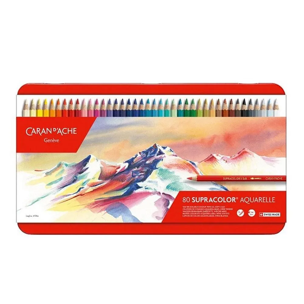 瑞士Caran d’’Ache卡達Supracolor專家級水性彩120色鉛筆* 3888.920 歷史價格詳細信息