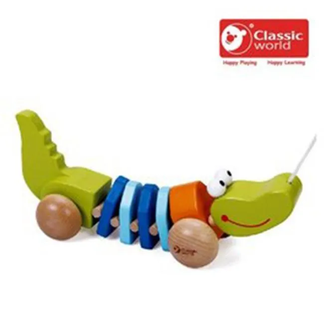 《德國Classic world》手拉搖擺小鴨鴨【幼兒發展_適合1歲以上】客來喜經典木玩具－官方直營 歷史價格詳細信息