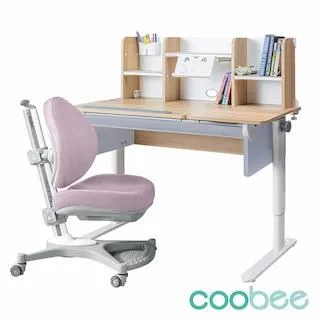 【SingBee 欣美】coobee 雙板型成長機能桌+桌上書架+138單背椅 歷史價格詳細信息