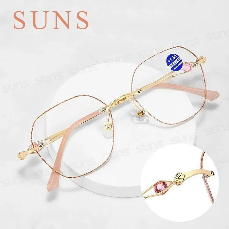 【SUNS】時尚精品老花眼鏡 日系復古文藝圓框 顯年輕 高硬度耐磨鏡片 歷史價格詳細信息