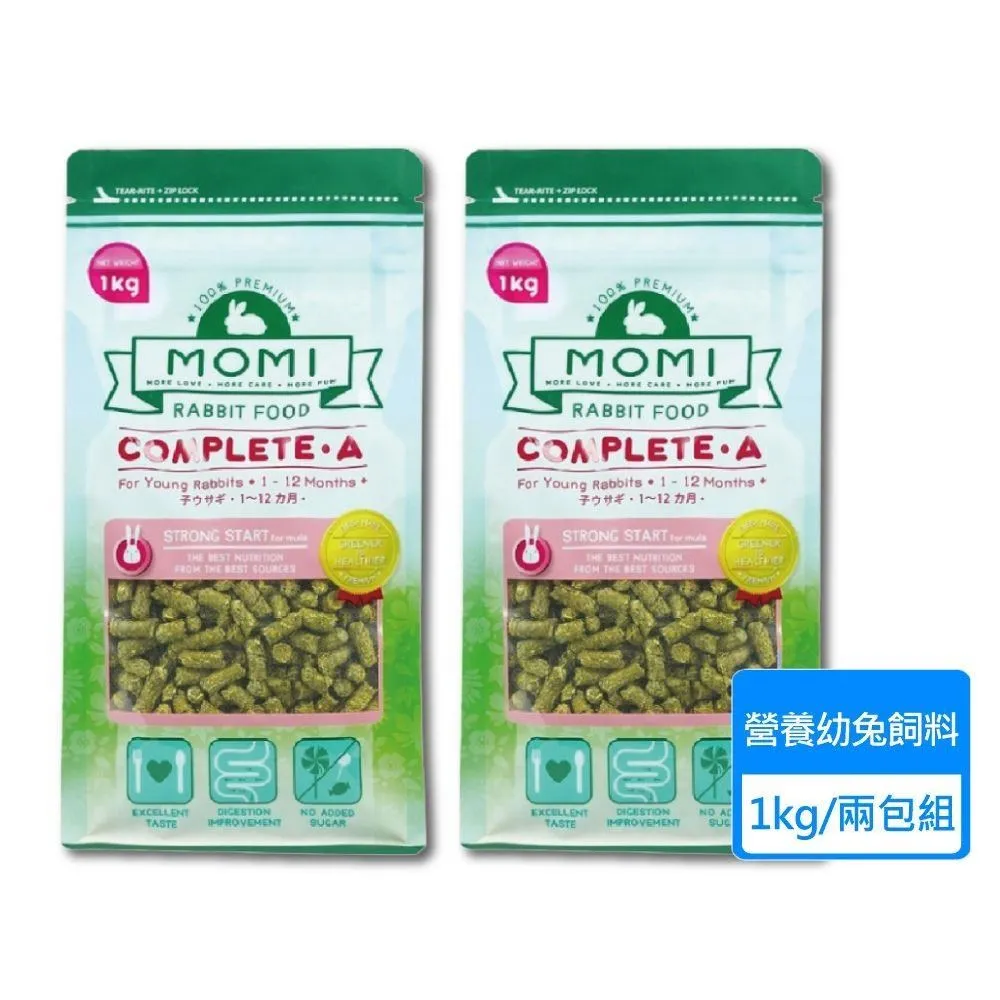 【兩包組】MOMI摩米營養全老兔飼料IC 1公斤裝 歷史價格詳細信息