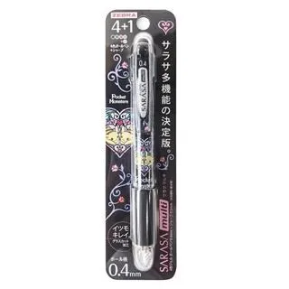 4+1 SARASA《現貨》Coco馬日本代購~日本製 小叮噹 哆啦A夢 多功能原子筆 4+1 原子筆 自動筆 紅藍黑綠 歷史價格詳細信息