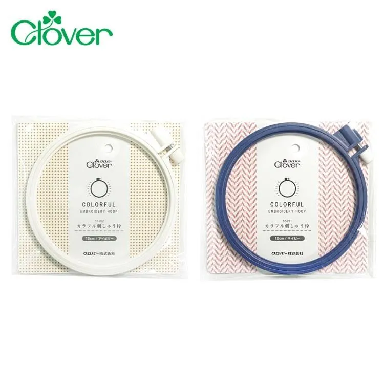 日本Clover可樂牌鎖頭繡花框刺繡繃15cm刺繡框繡花繃57-264壓線框刺綉框刺綉繃繡花圈繡花盤 歷史價格詳細信息