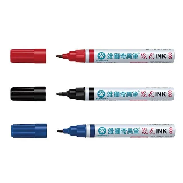 雄獅/油性奇異筆/no.600/細字/1.0mm/紅/藍/黑/整盒 歷史價格詳細信息