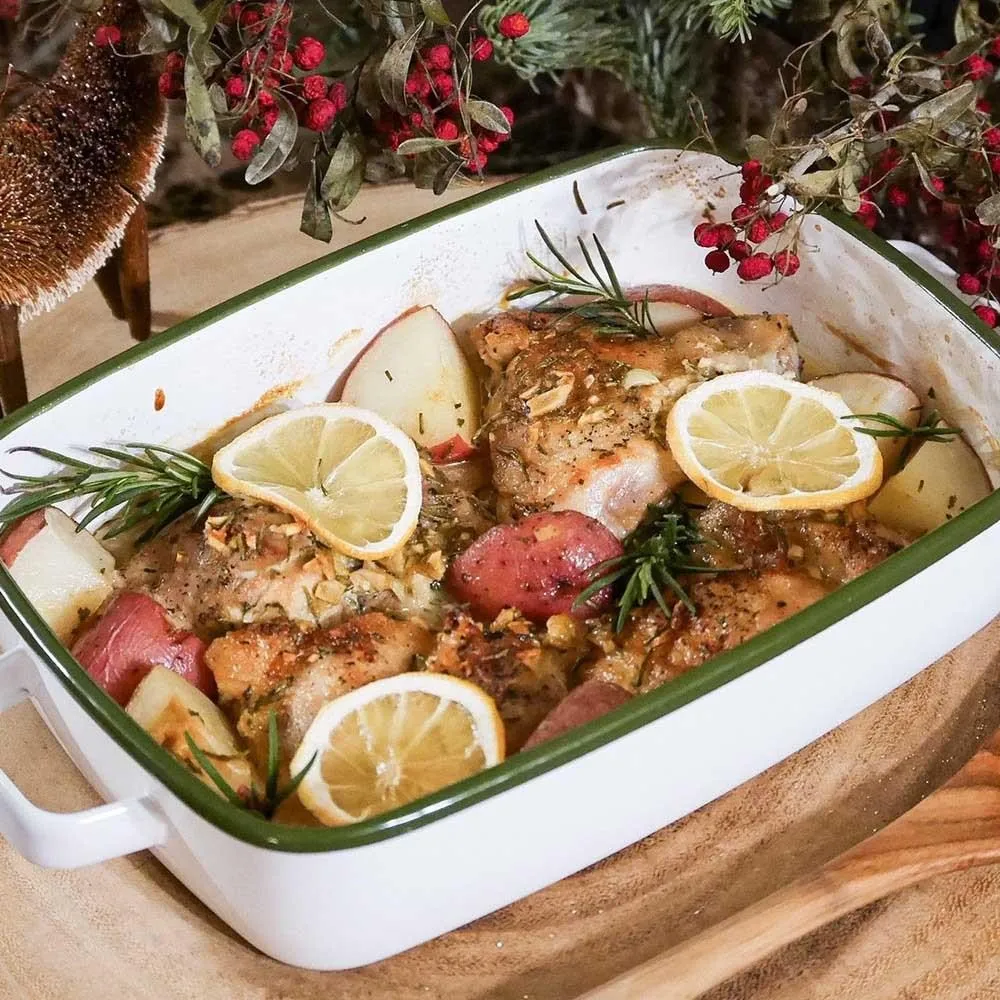 【FUJIHORO 富士琺瑯】雙耳琺瑯烘焙保鮮盒方型1.8L(A)-白(橄欖綠) 歷史價格詳細信息